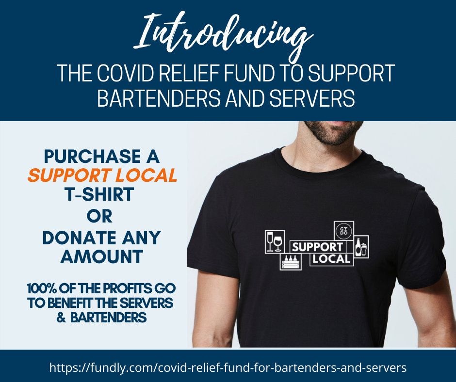 covid relief fund announcement for bartenders